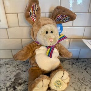 Starbucks Brown and Cream Bunny Plush Easter with tag